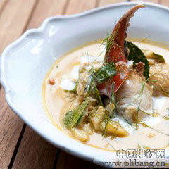 亚洲十大顶级豪华餐厅排行榜