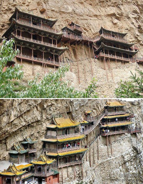 悬在空中的10大神秘修道院