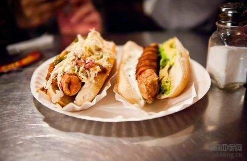 盘点美国十大美味热狗