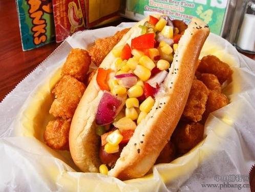 盘点美国十大美味热狗