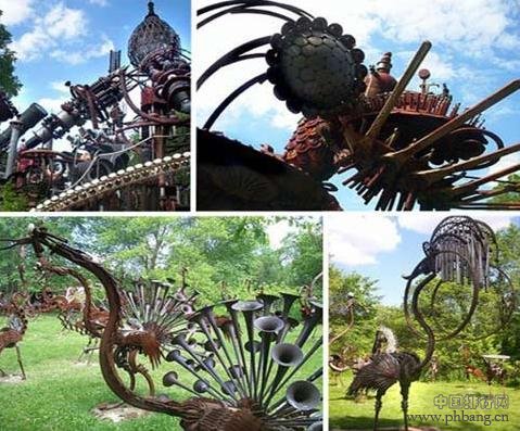 盘点全球十大废品艺术品