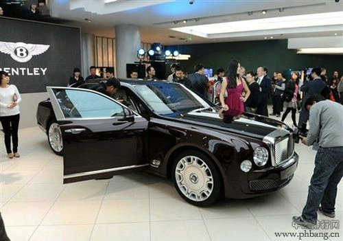 2012年中国已售十款最奢华车型