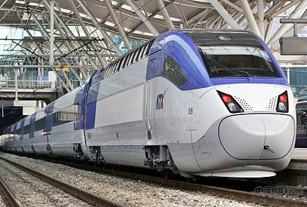 全球高速铁路系统运行速度排名