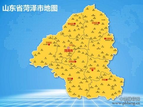 山东省人口最多的四个市，第一人口超1千万！