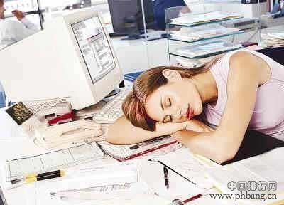 2013年中国白领加班城市排行榜