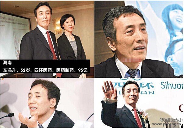 中国各省市首富排行榜：富豪争霸 花落谁家？